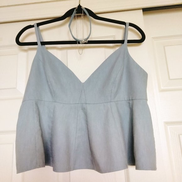BCBG cami top with cute bow choker - Picture 7 of 7